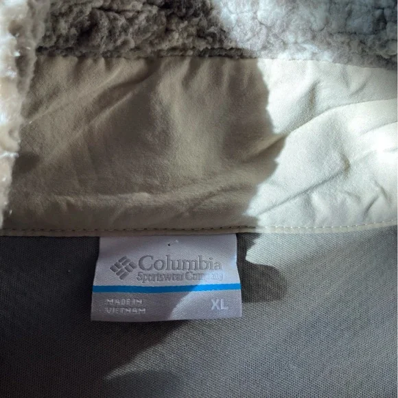 Columbia zip up fleece jacket - Picture 4 of 6